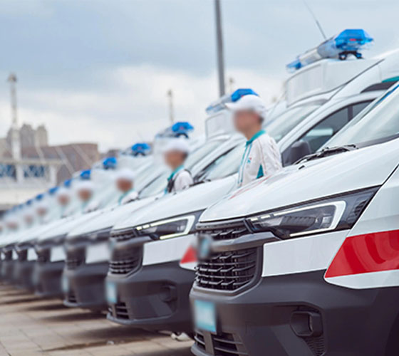 福海县服务车队展示